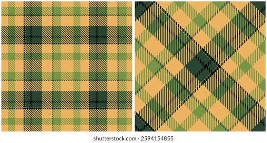 Scottish Tartan Seamless Pattern. Classic Scottish Tartan Design. Flannel Shirt Tartan Patterns. Trendy Tiles for Wallpapers.