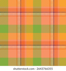 Scottish Tartan Seamless Pattern. Classic Scottish Tartan Design. Template for Design Ornament. Seamless Fabric Texture.