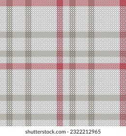 Scottish Tartan Seamless Pattern. Gingham Patterns Traditional Scottish Woven Fabric. Lumberjack Shirt Flannel Textile. Pattern Tile Swatch Included.