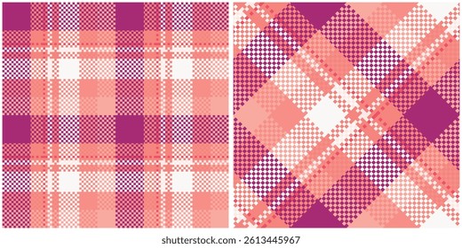 Scottish Tartan Seamless Pattern. Gingham Patterns Template for Design Ornament. Seamless Fabric Texture.