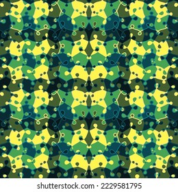 Scottish tartan seamless pattern. Loops simple texture background. Plaid striped fabric repeat design. Gingham tablecloth print. Irregular canvas structure.