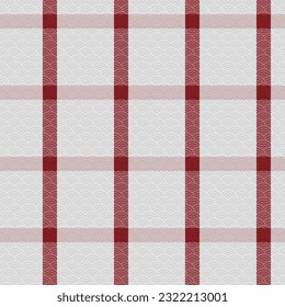Scottish Tartan Seamless Pattern. Tartan Plaid Vector Seamless Pattern. Seamless Tartan Illustration Vector Set for Scarf, Blanket, Other Modern Spring Summer Autumn Winter Holiday Fabric Print.