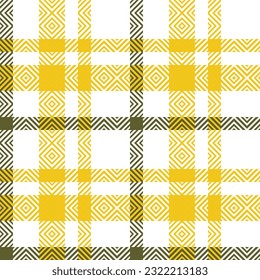 Scottish Tartan Seamless Pattern. Tartan Plaid Vector Seamless Pattern. Template for Design Ornament. Seamless Fabric Texture.