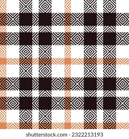 Scottish Tartan Seamless Pattern. Scottish Plaid, Template for Design Ornament. Seamless Fabric Texture.