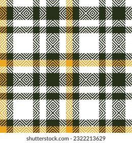 Scottish Tartan Seamless Pattern. Plaid Patterns Seamless Traditional Scottish Woven Fabric. Lumberjack Shirt Flannel Textile. Pattern Tile Swatch Included.
