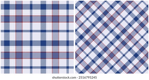 Scottish Tartan Seamless Pattern. Plaid Pattern Seamless Template for Design Ornament. Seamless Fabric Texture.