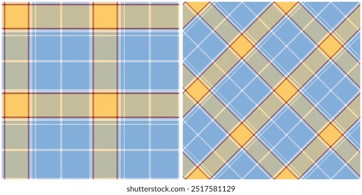 Scottish Tartan Seamless Pattern. Plaid Patterns Seamless for Scarf, Dress, Skirt, Other Modern Spring Autumn Winter Fashion Textile Design.