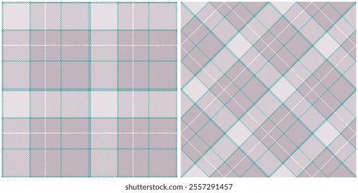 Scottish Tartan Seamless Pattern. Scottish Plaid, Traditional Scottish Woven Fabric. Lumberjack Shirt Flannel Textile. Pattern Tile Swatch Included.