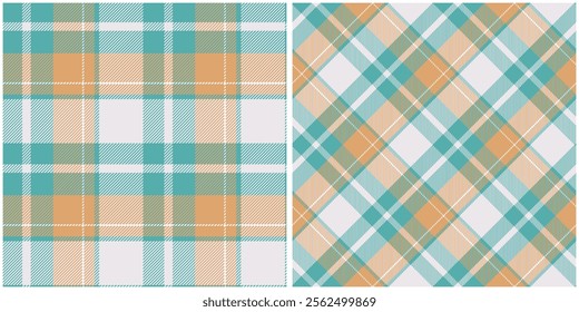 Scottish Tartan Seamless Pattern. Scottish Plaid, Template for Design Ornament. Seamless Fabric Texture.