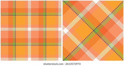 Scottish Tartan Seamless Pattern. Tartan Plaid Vector Seamless Pattern. Template for Design Ornament. Seamless Fabric Texture.