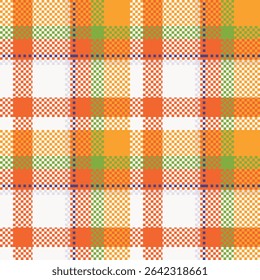 Scottish Tartan Seamless Pattern. Tartan Plaid Vector Seamless Pattern. Traditional Scottish Woven Fabric. Lumberjack Shirt Flannel Textile. Pattern Tile Swatch Included.
