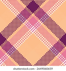 Tartan escocês padrão sem emenda. Padrões xadrez sem costura para impressão de camisas, roupas, vestidos, toalhas de mesa, cobertores, cama, papel, colcha, tecido e outros produtos têxteis.