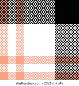 Scottish Tartan Seamless Pattern. Plaids Pattern Seamless for Scarf, Dress, Skirt, Other Modern Spring Autumn Winter Fashion Textile Design.