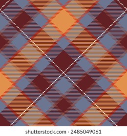 Tartán escocés patrón sin costuras. Tela escocesa tradicional sin costuras del patrón de las mangas. Tejido de franela con camisa de leñador. Muestra de azulejos de patrón incluida.