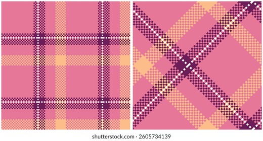 Scottish Tartan Seamless Pattern. Plaids Pattern Seamless Template for Design Ornament. Seamless Fabric Texture.