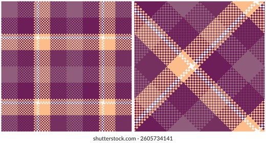 Scottish Tartan Seamless Pattern. Plaids Pattern Seamless Traditional Scottish Woven Fabric. Lumberjack Shirt Flannel Textile. Pattern Tile Swatch Included.