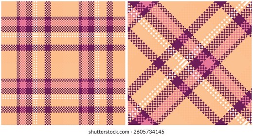 Scottish Tartan Seamless Pattern. Plaids Pattern Seamless Seamless Tartan Illustration Vector Set for Scarf, Blanket, Other Modern Spring Summer Autumn Winter Holiday Fabric Print.