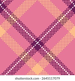 Tartan escocês padrão sem emenda. Modelo sem costura padrão Plaids para o ornamento de design. Textura de malha perfeita.