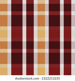 Scottish Tartan Seamless Pattern. Tartan Seamless Pattern Traditional Scottish Woven Fabric. Lumberjack Shirt Flannel Textile. Pattern Tile Swatch Included.