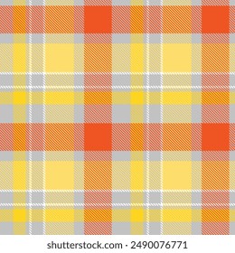 Scottish Tartan Seamless Pattern. Traditional Scottish Checkered Background. Template for Design Ornament. Seamless Fabric Texture.
