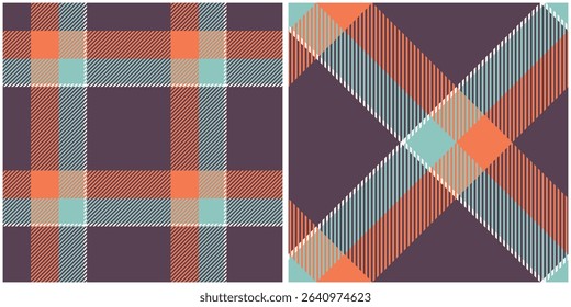Scottish Tartan Seamless Pattern. Traditional Scottish Checkered Background. Seamless Tartan Illustration Vector Set for Scarf, Blanket, Other Modern Spring Summer Autumn Winter Holiday Fabric Print.