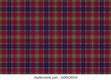 Scottish Tartan. Seamless rectangle pattern for fabric, kilts, skirts, plaids