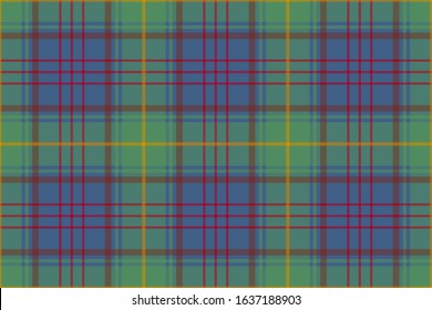 Scottish Tartan. Seamless rectangle pattern for fabric, kilts, skirts, plaids