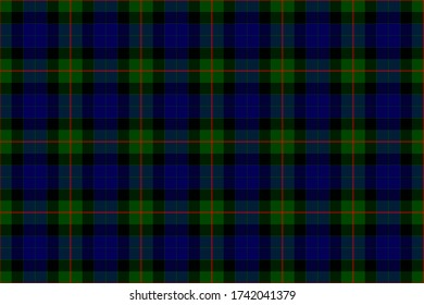 Scottish Tartan. Seamless rectangle pattern for fabric, kilts, skirts, plaids