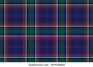 Tartán escocés. Patrón de rectángulo sin soldadura para tejidos, faldas, ácidos