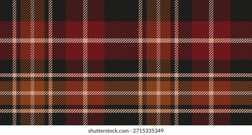 Scottish tartan, a traditional checkered pattern with diagonal hatching, close-up