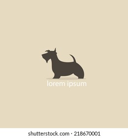 Scottish terrier - vector illustration