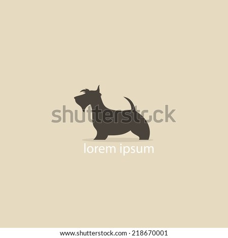 Scottish terrier - vector illustration