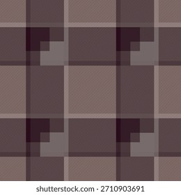 Textura escocesa, patrón de cuadros sin costuras. Vector