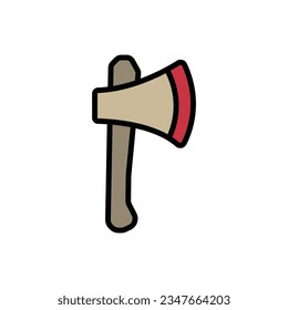 Scout Axe Icon Vector Illustration