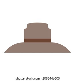 Scout Hat Clip Art Vector Illustration