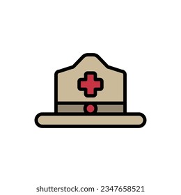 Scout Hat Icon Vector Illustration