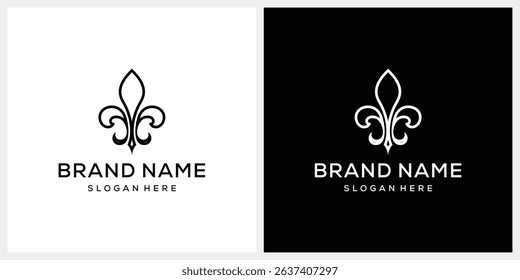 scout logo design, sword graphic vector template, scout badge
