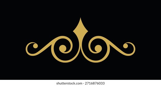 design do logotipo do escoteiro, modelo do logotipo da espada, modelo do vetor gráfico do emblema do escoteiro