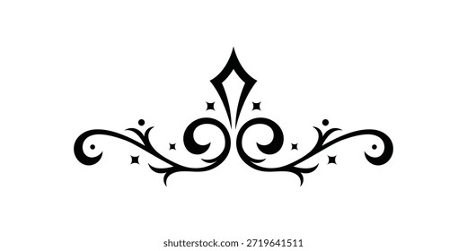Plantilla del diseño del logotipo del explorador, gráfico del logotipo de la espada, concepto del Vector del icono de la insignia del explorador