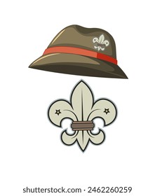scout and property vector illustrations kids for special designs 