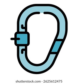 Scouting instrument icon. Outline Scouting instrument vector icon for web design isolated on white background color flat