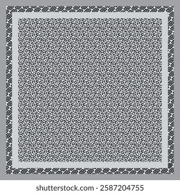 scraf skin leopard for textile fabric