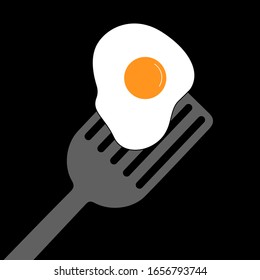 Scrambled egg.  Fried egg flaticon. Fried egg. Egg breakfast.