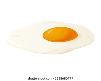 Scrambled egg. Healthy Breakfast. Protein and yolk.