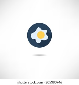 Scrambled eggs icon