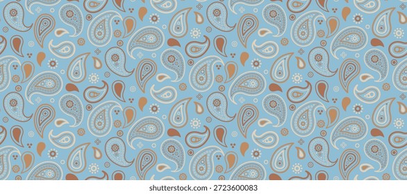 Desecha un pañuelo de pintura escaso. Tarjeta de fantasía con persa encantadora. Clásico de Paisley dibujando rayas. Herbario personalizado a cortina rica.