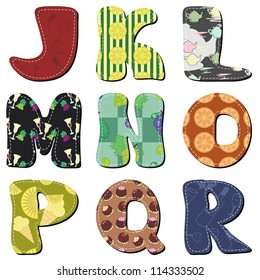 scrapbook alphabet part 2