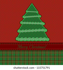 Scrapbook christmas card