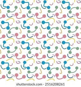 Scrapbook Cute prints background,Seamless circle and curve  for dress, scarf, skirt, picnic tablecloth, other fabric design.
Design for carpet,cover.wallpaper,wrapping,clothing,ceramic products.