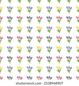 Scrapbook Cute prints background,Seamless hand drawn vintage groovy flowers for dress, scarf, skirt, picnic tablecloth, other fabric design.
